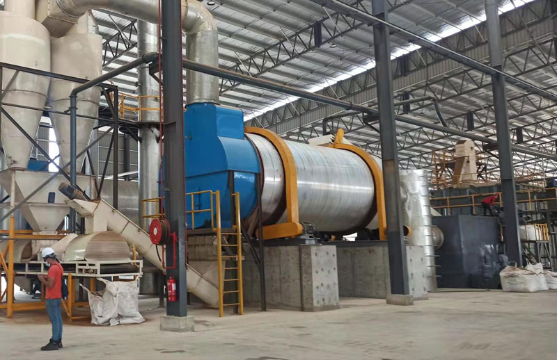 Malaysia Wood Sawdust Rotary Dryer