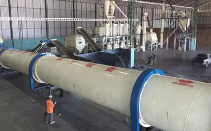 Thailand Wood Sawdust Rotary Dryer